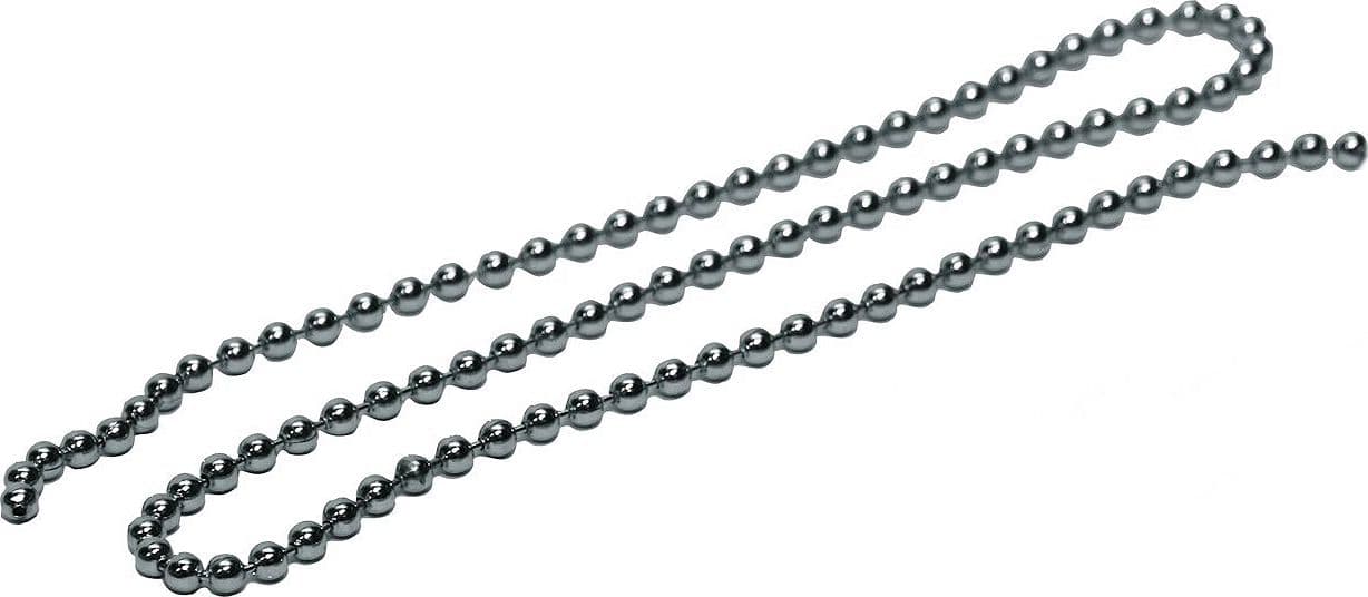 CHAINE PERLEE 45CM+2ATTACHES