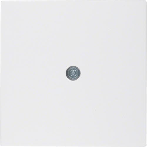 Enjoliveur pour sortie de câble Berker S.1 / B.3 / B.7 Blanc polaire, mat