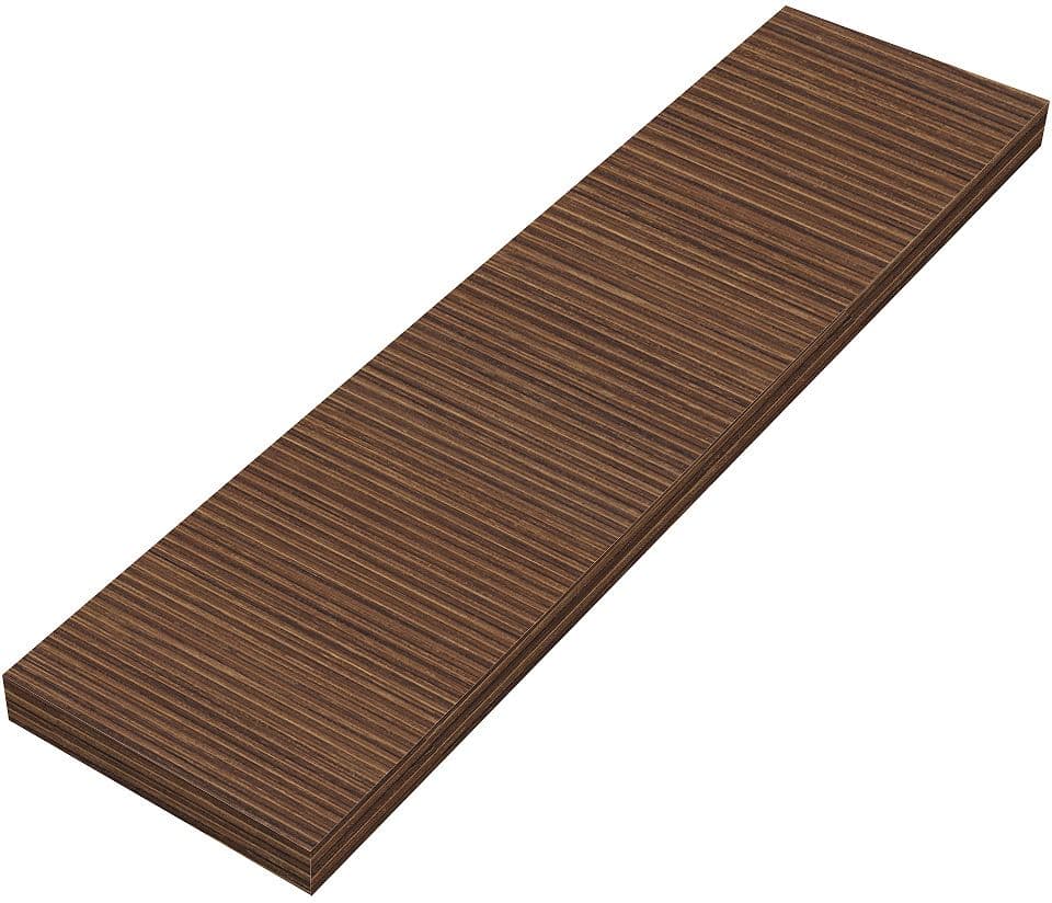 TABLETTE MURALE COFFEE 150X600X19MM JUSQU'A NOYER SMARTLINE
