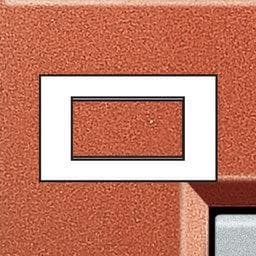 LivingLight - plaque rectangulaire 4 modules Brique