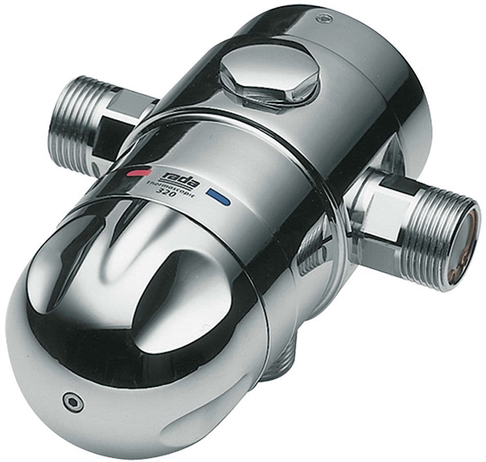 THERMOSTAT 320M RADA A POSER 3/4" 72L/MIN CHROME