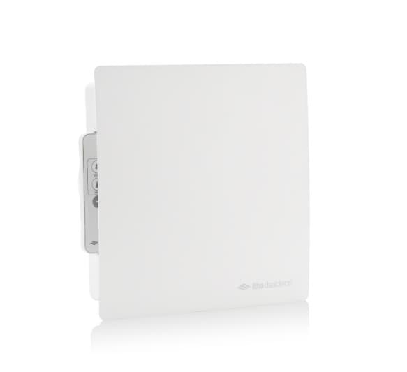 S-Pure Eco 2, ventilateur conforme PEB avec moteur EC, minuterie, hygrostat et telecommande