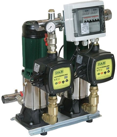 SURPRESSEUR AVEC 2 POMPES KVCX + ACTIVE DRIVER 35/120 DAB