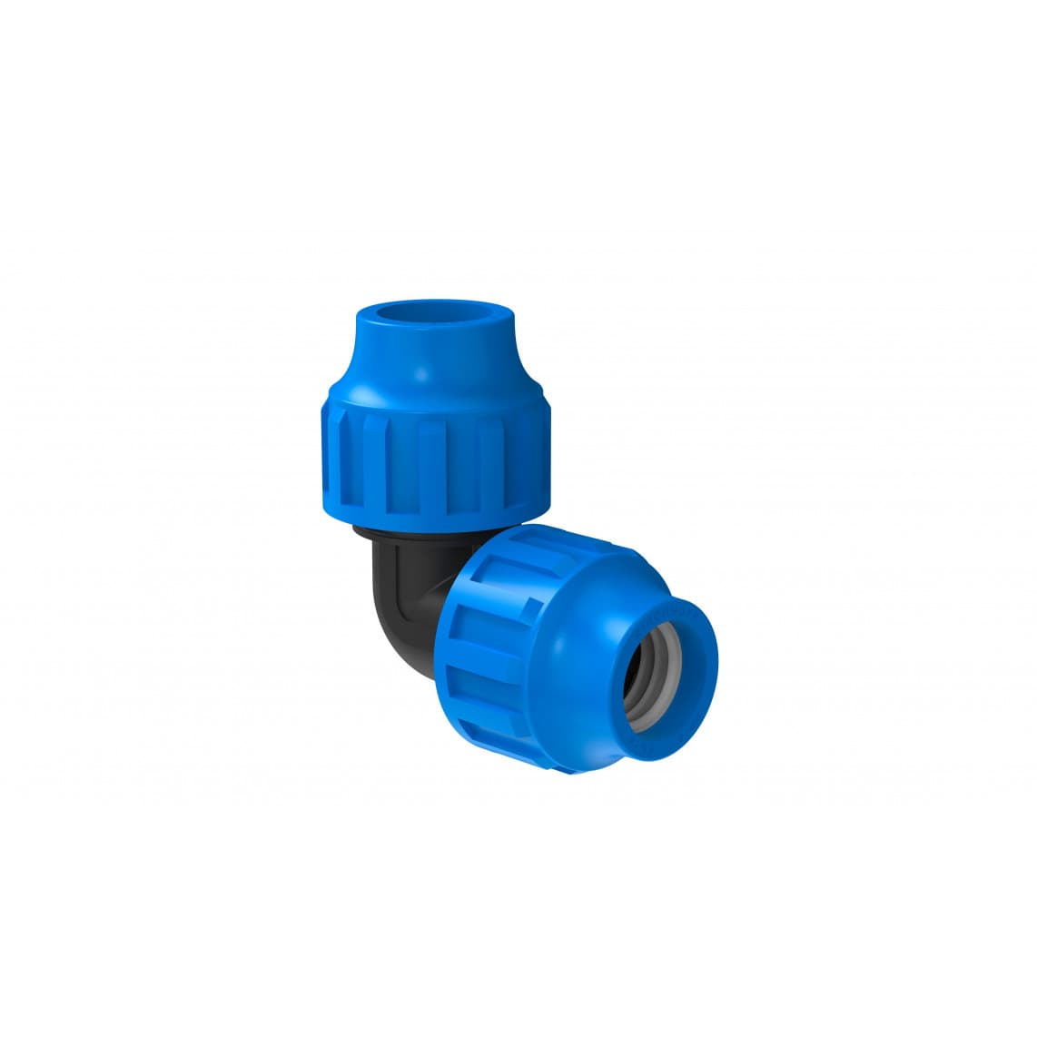 984845217 PP coude 90°, 25 mm, raccord à serrer pour PEHD/socarex