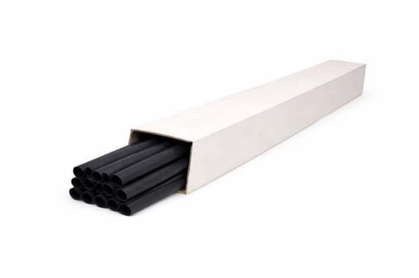 Gaine thermorétractable double paroi avec colle 35,00 - 11,67mm Noire Lsoh PE en boîte de 4 pièces