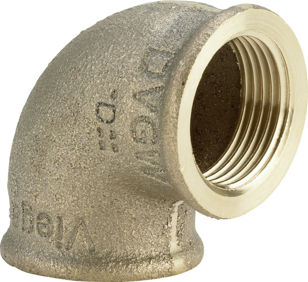 Viega coude 90° bronze 6/4"FF