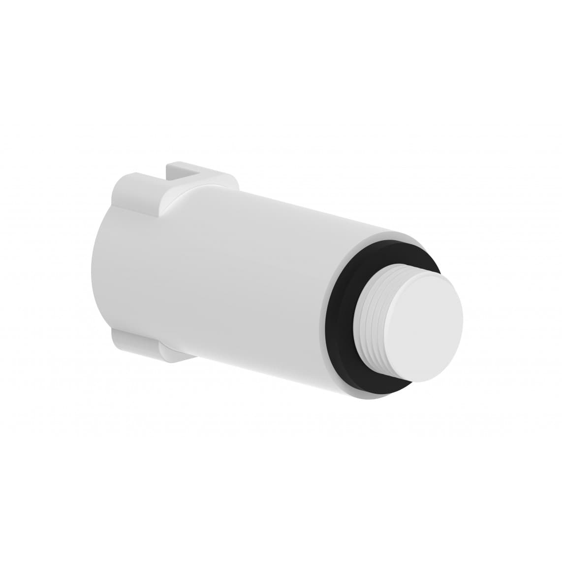 989131055 bouchon de chantier synthétique, blanc, 3/8", non résistant à la pression