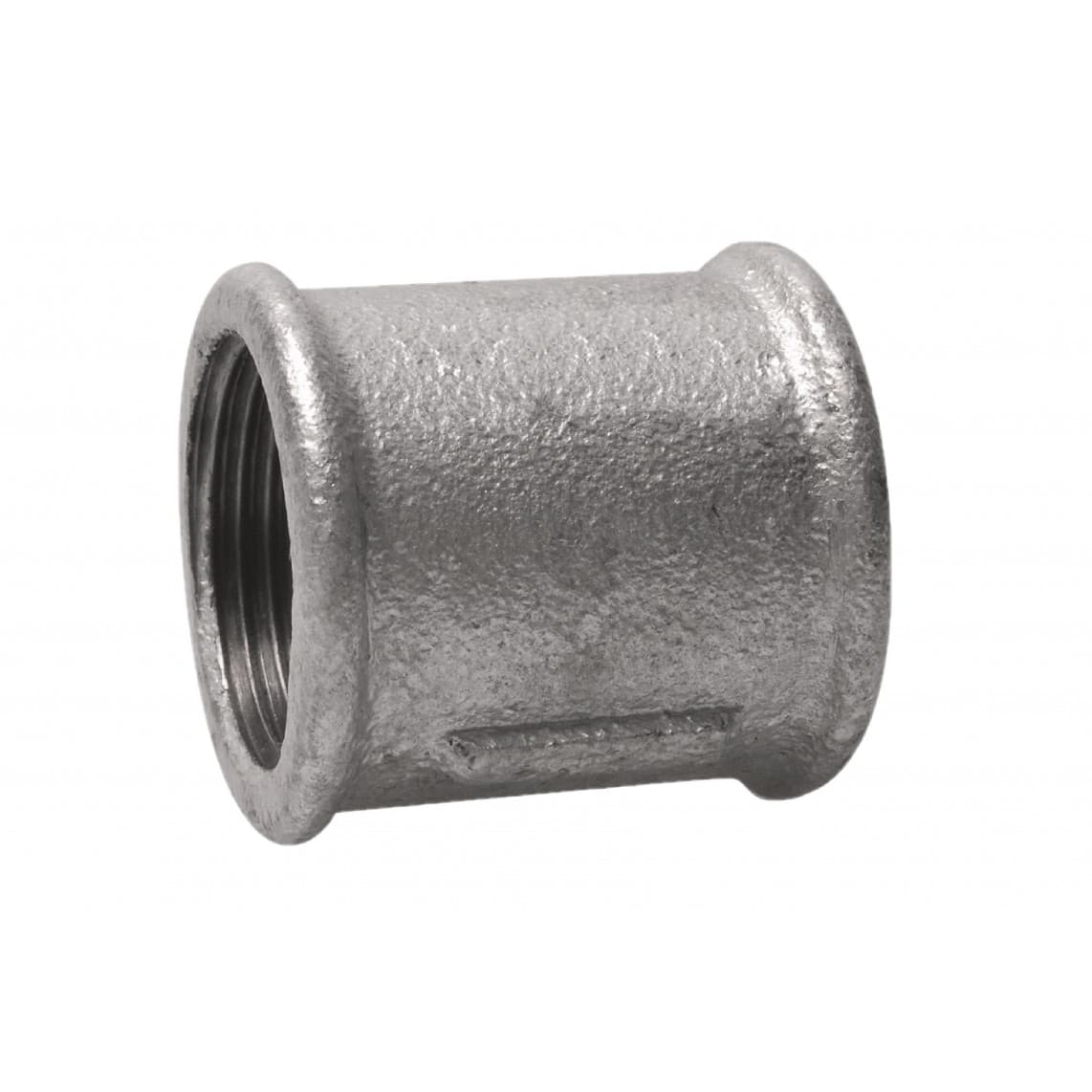 989741055 FM manchon double, galvanisé, 1/2" F, (270)