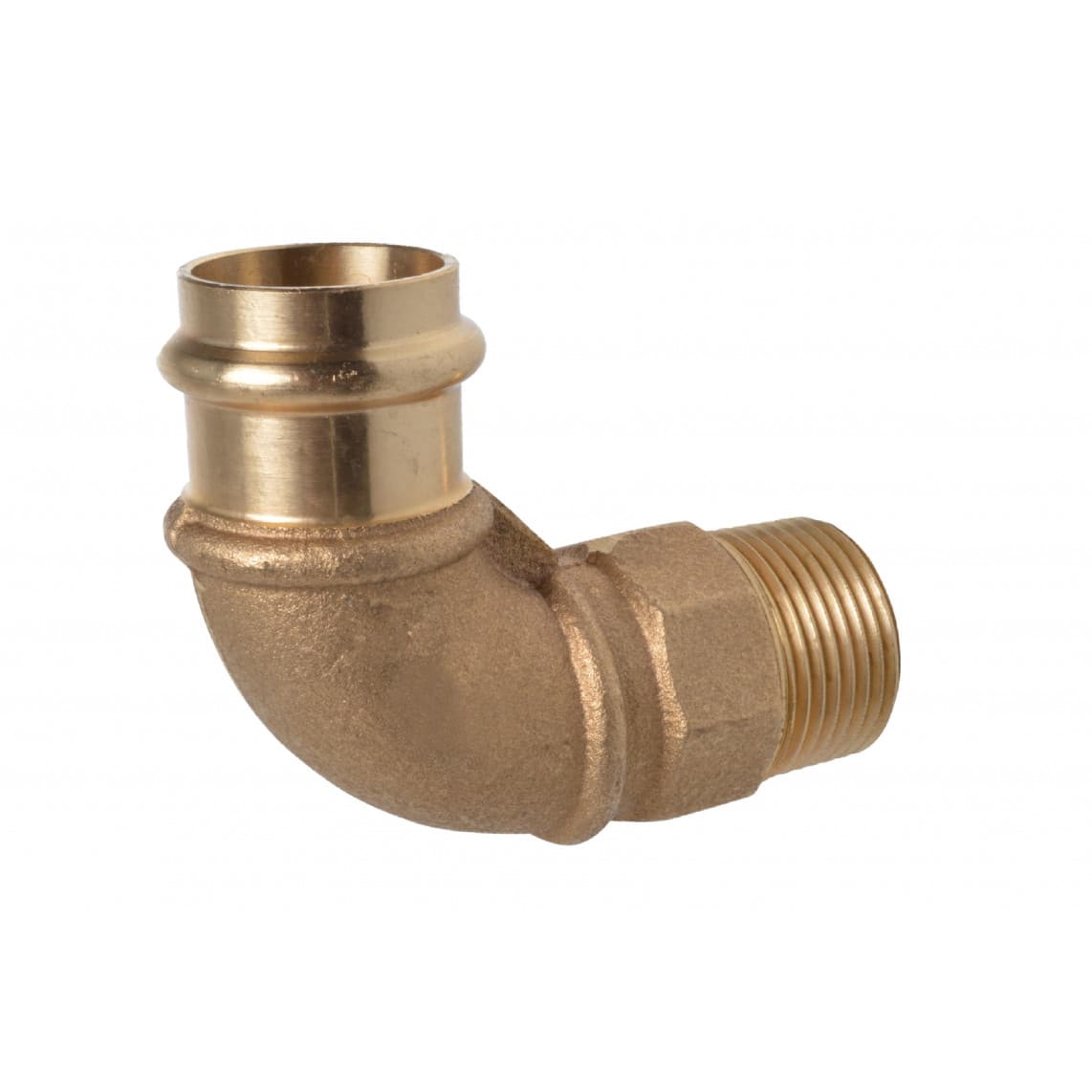 988622654 BR coude 90°, vierge, 28 mm x 1" M, 1 manchon, (P4092g)