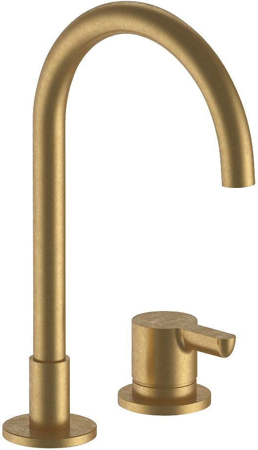 2 TROUS MITIGEUR LAVABO ICONA CLASSIC FANTINI SANS VIDAGE SAILLE 160MM PURE BRASS PVD