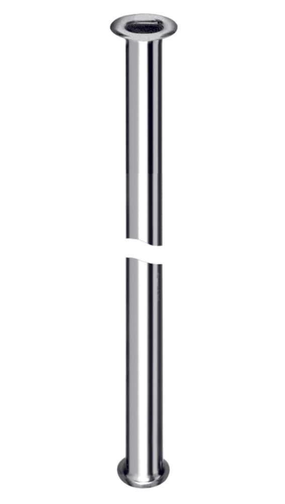 Schell tube cuivre 3/8" raccord flottant Lo 400 mm chromé