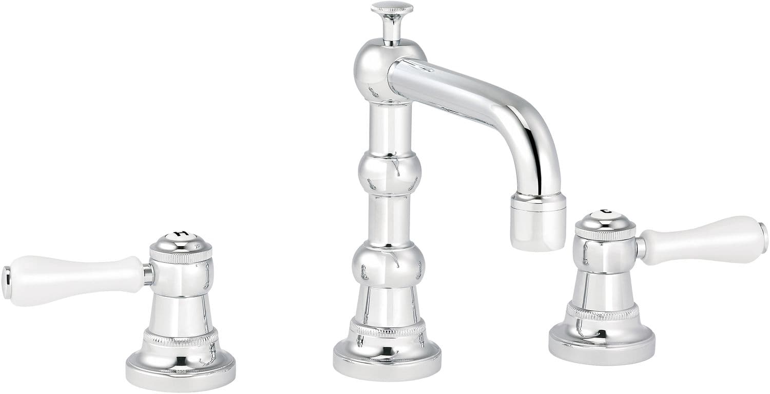 MELANGEUR DE LAVABO 3 TROUS 1935 RVB FERMETURE AUTOMATIQUE CHROME
