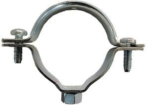 COLLIER GALVA POUR TUBE SYNTHETIQUE 75MM M8/M10