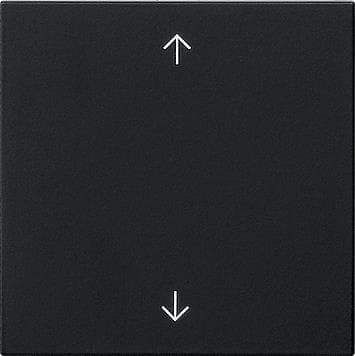 Module rapporté de commande System 3000 symboles de flèche Noir mat (laqué)