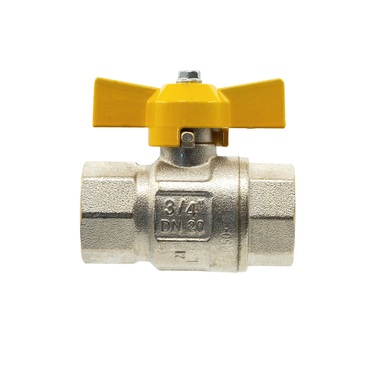 NATURAL GAS TAP ARGB FF BUTTERFLY (REF ITAP068B034) 3/4" EAN