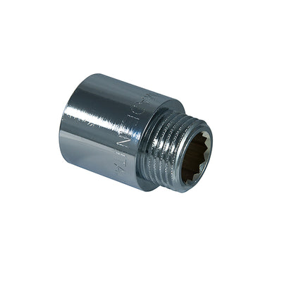 ALLONGE LAITON CHROMEE 2529 1/2X100MM