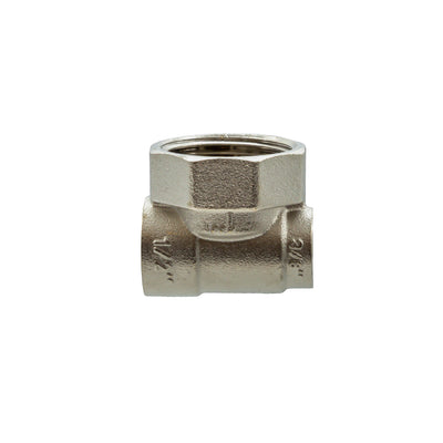RACCORD TERMINAL CHROME POUR COLLECTEUR 1''FX1/2FX3/8F