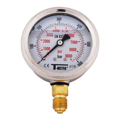 MANOMETRE GLYCERINE RADIAL 6314G 6 BAR