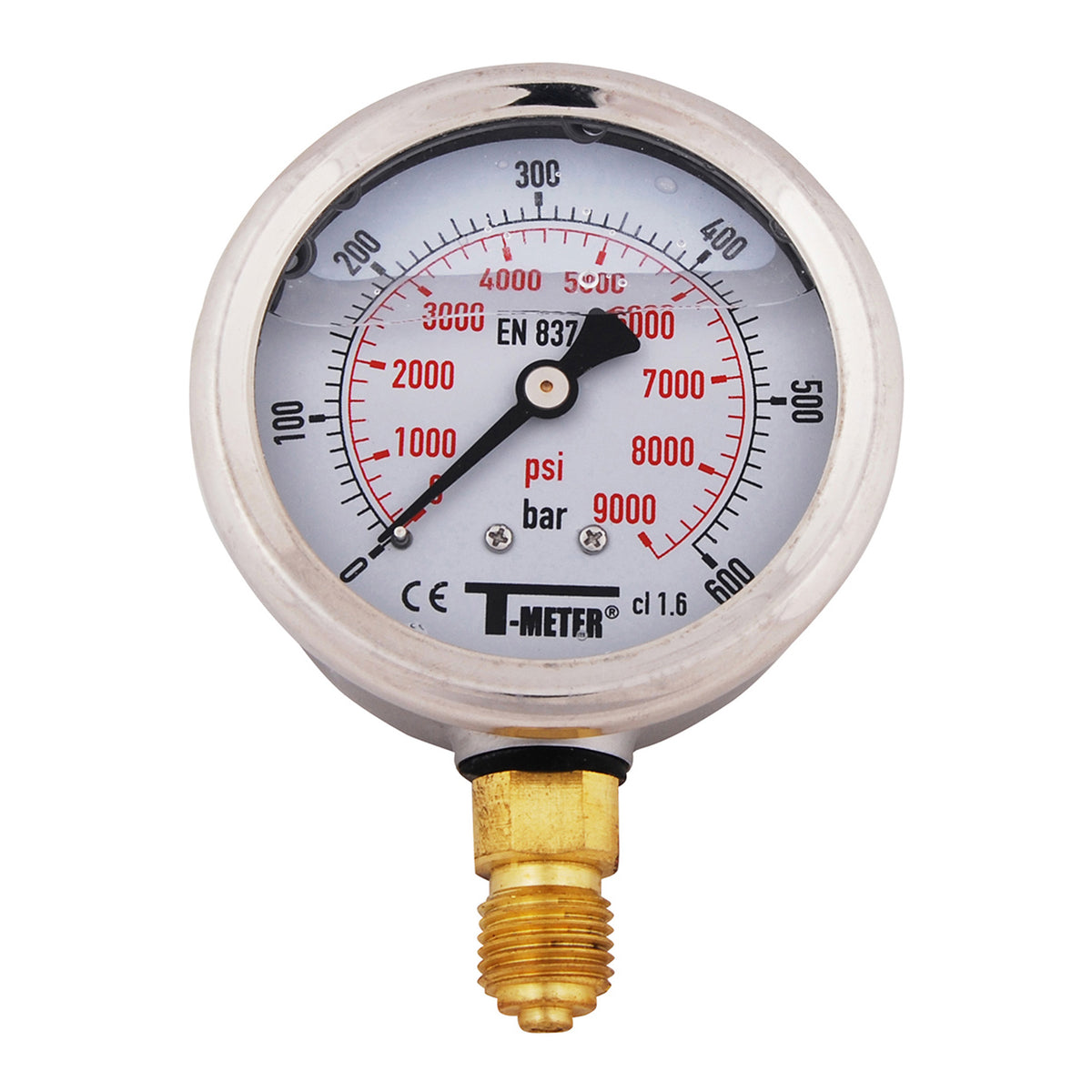 MANOMETRE GLYCERINE RADIAL 6314G 40BAR