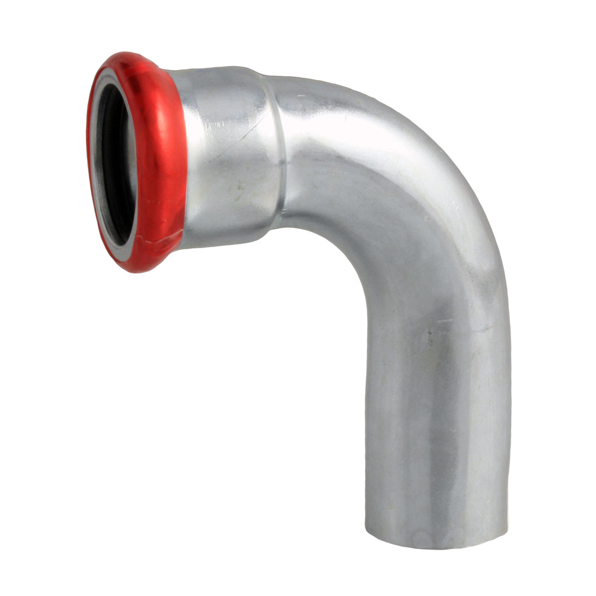 PRESS ACIER 'M 'GALVANISÉ COUDE À EMBOÎTER 90° 18 MM MF C21ZDLBP