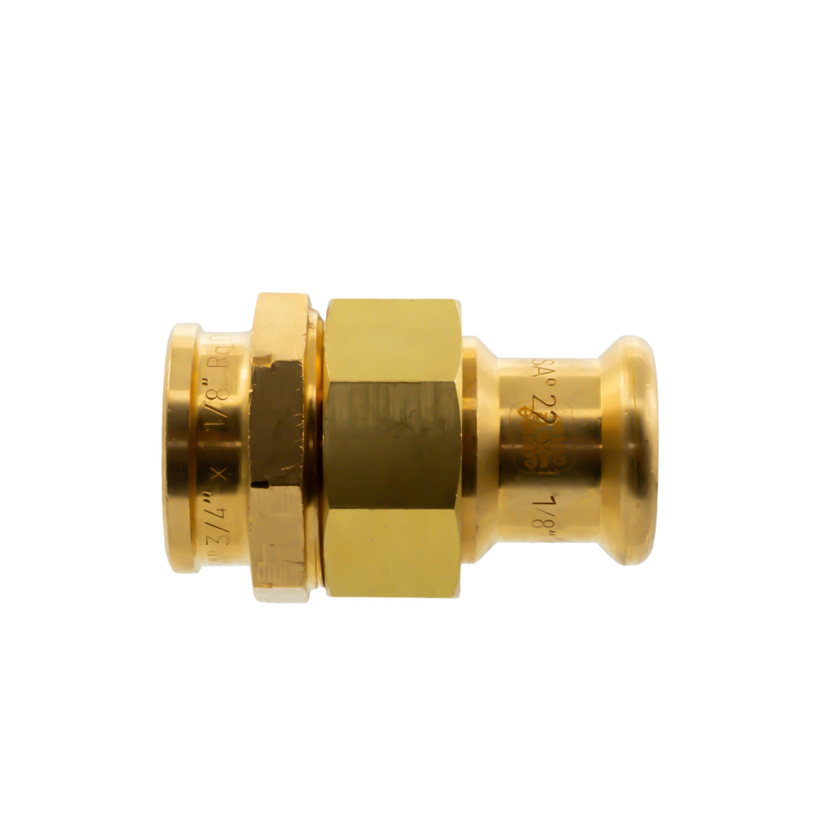GAZ RACCORD 3P G340 3/4FX22 11340 (RÉF SANHA 11340G 3/4X22)