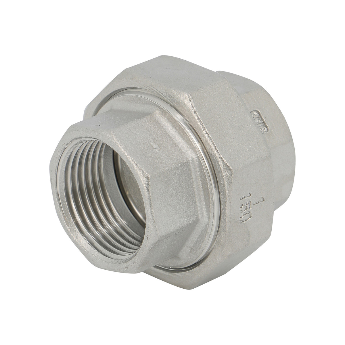"RACCORD UNION INOX I340 1""FF"