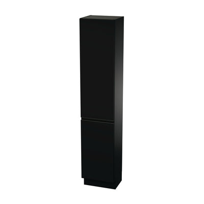 Van Marcke Fortitudo Tre armoire colonne L400xH2000xP340mm 2portes gauche black mat
