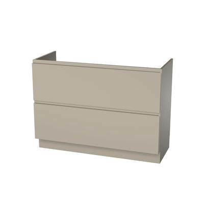 Van Marcke Fortitudo 45 Tre sous-meuble B1200xH880xD455mm 2tiroirs taupe