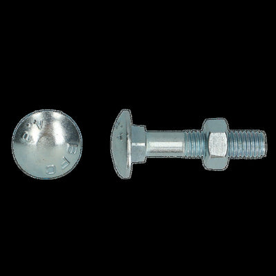 Houtbout DIN 603/555 M5x50 Zn/bl /8st