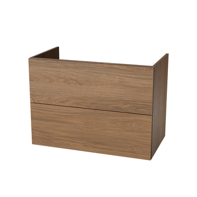 Van Marcke Novo 45 Due sous-meuble L900xH650xP455mm 2tiroirs Castello Oak Brown