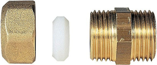 Fuel tube fitting Tecal 3/8"M-12mm