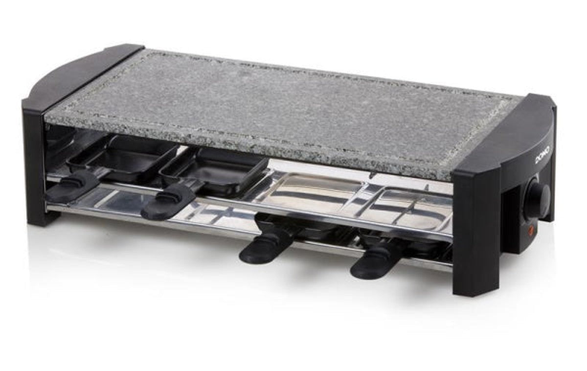 Steengrill - raclette / pierre à cuire - raclette - 1300 Watt - 8 personnes
