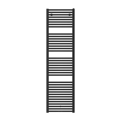 Toronto 180/050 radiateur sèche-serviettes - H 1850 x L 500 - 911W - noir mat