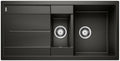 Blanco Metra 6 S évier encastrer 1 bac réversible bonde-corbeille Silgranit noir