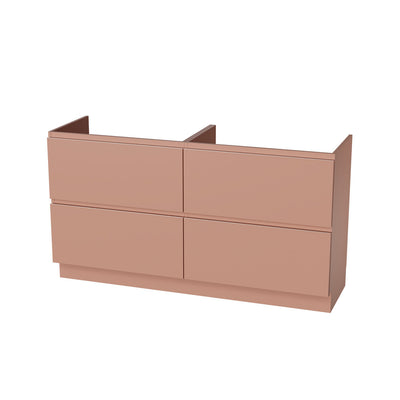Van Marcke Fortitudo Tre sous-meuble L1600xH880xP495mm 4tiroirs Soft Coral