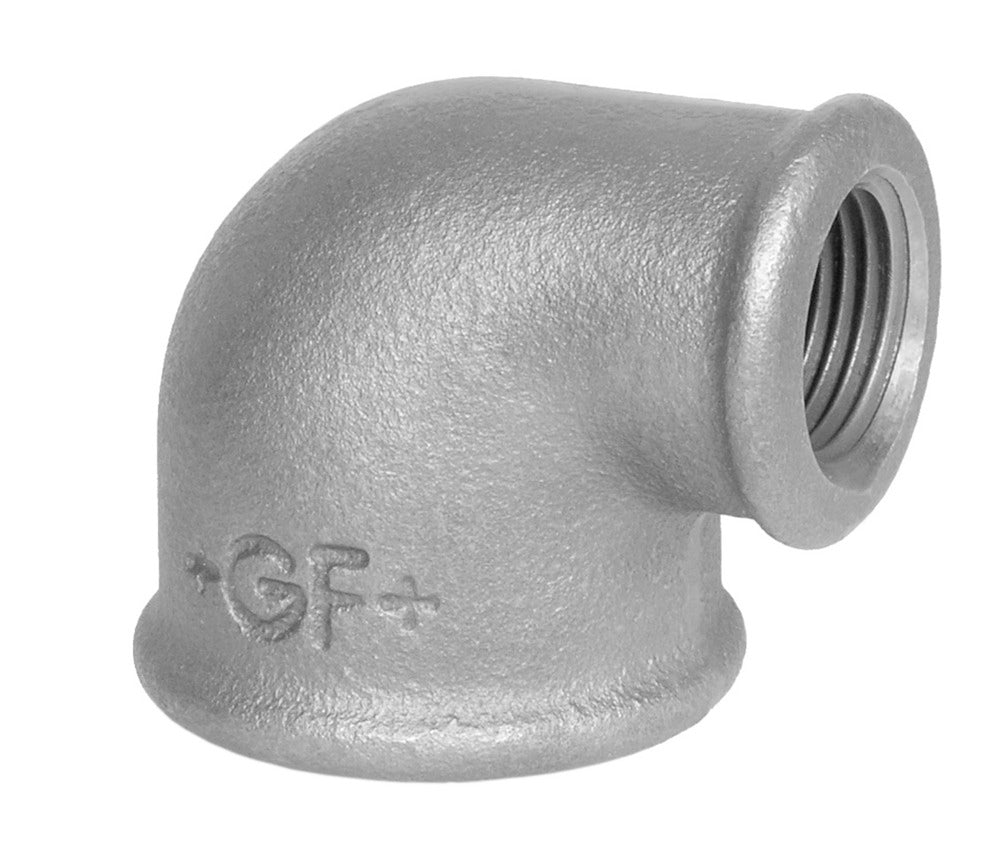 Georg Fischer noir nr.90 coude réduit 90° FF 4/4" x 5/4"