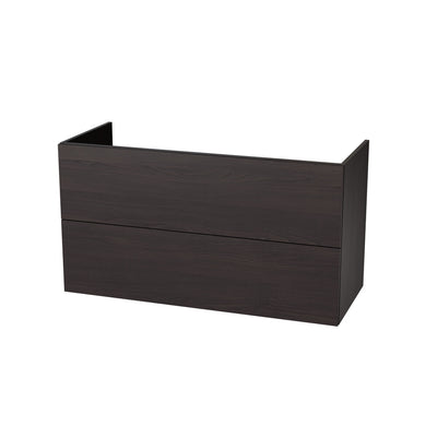 Van Marcke Novo 45 Due sous-meuble L1000xH650xP455mm 2tiroirs Charcoal Asche