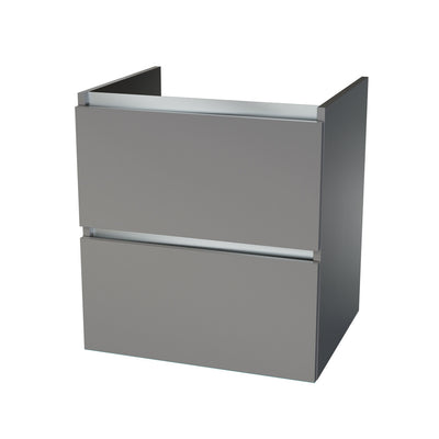 intro Tempus sous-meuble B600xD495xH650mm 2tiroirs Artic Grey