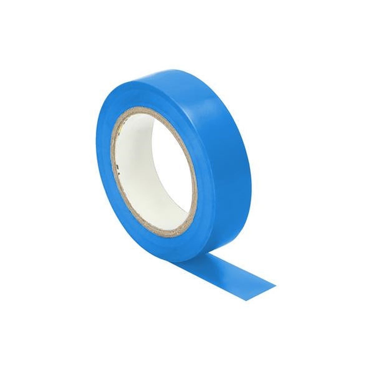 Ruban isolant, ignifuge, Bleu 19mm de large, 0,13mm d'épaisseur, 20m de long: 10 pièces