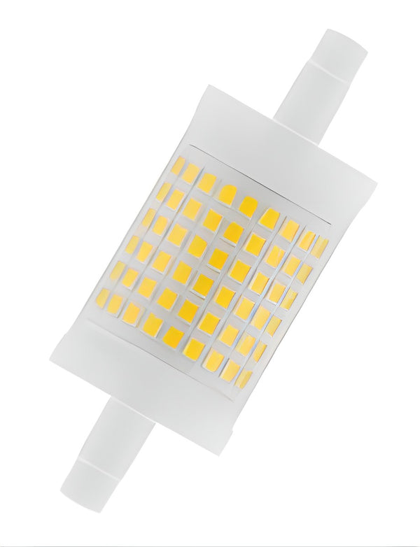 Lampe Led line spéciale double culot 78mm 100 dimmable 12W 827 R7s