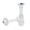 Aloni sifonfles voor wastafel met straal Ø32mm wit