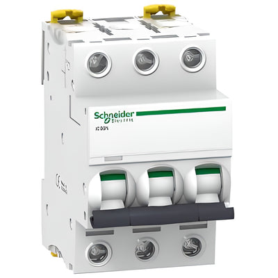 Modular circuit breaker 3-pole 40A B-curve iC60N