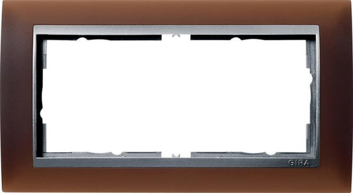 Gira Event Dark Brown Finishing Frame
