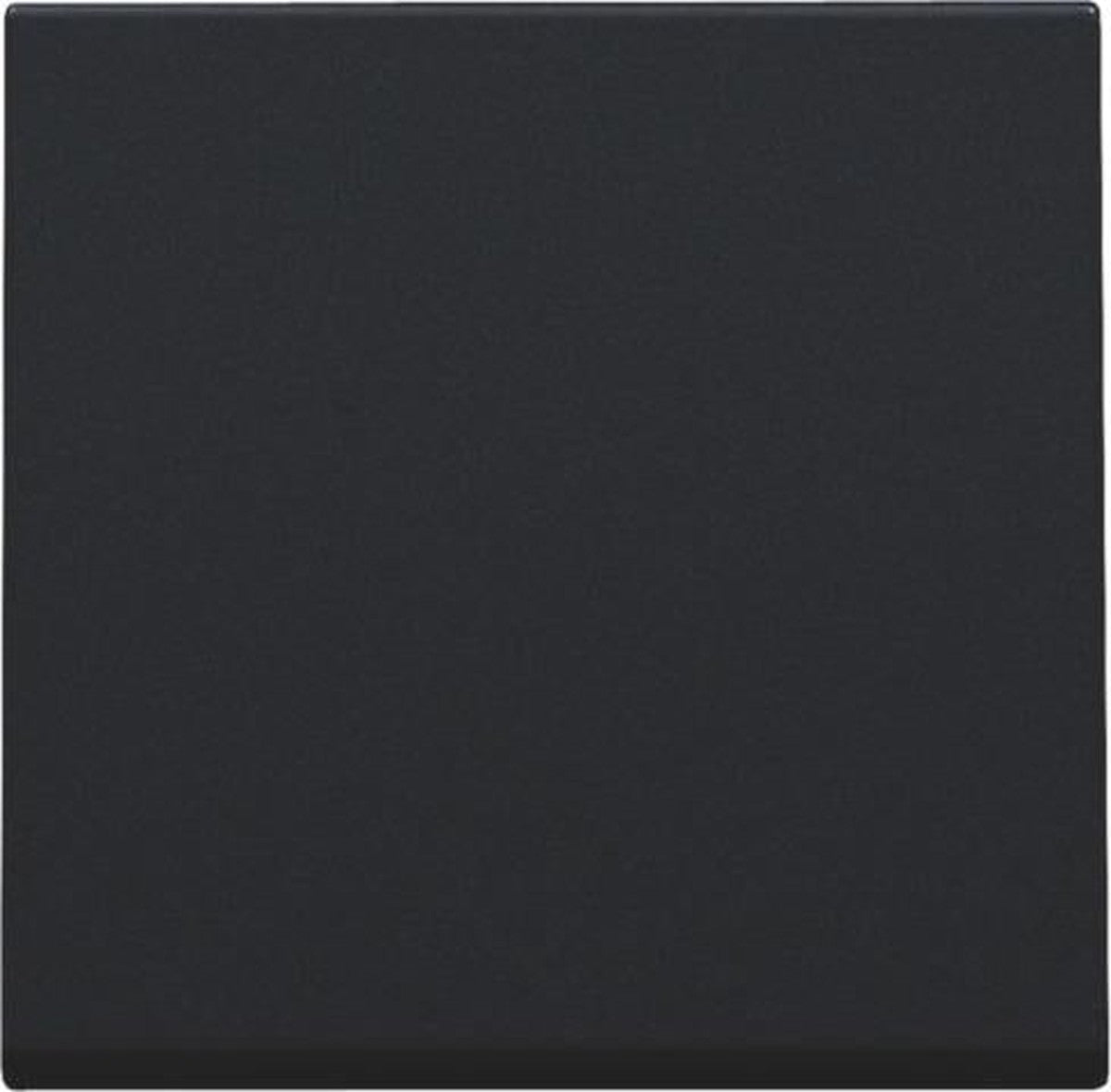 Finishing set for electronic switch or push button Black Coated