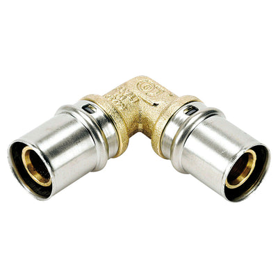 SYSTEMPEX coude 90° tube alu raccord à sertir 50-50