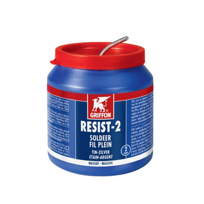 SOUDURE FIL PLEIN ETAIN/ARGENT 97/3 MASSIVE 500GR RESIST2