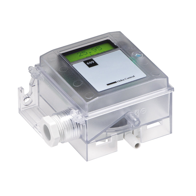 Capteur de pression différentielle Huba Control 699.916015010 0-25 mbar / 4-20 mA