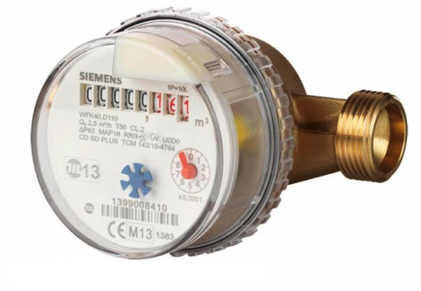 Compteur d'eau résidentiel SIEMENS WFK40.D080