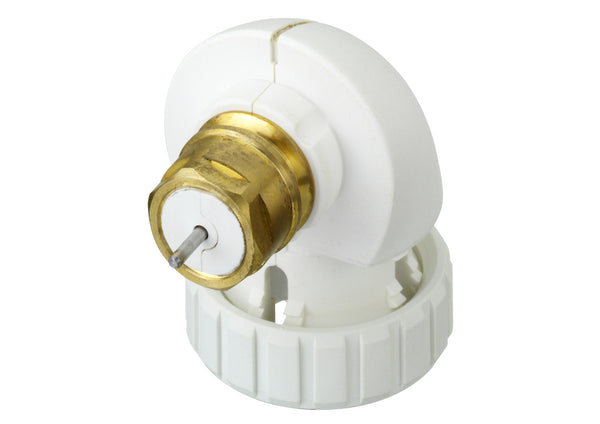 Adaptateur d'angle pour têtes thermostatiques de radiateur Danfoss 013G1350 RA-RA