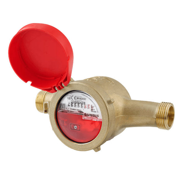 Compteur d'eau domestique Siemens WMDH0010B, raccordement G 1", l = 190 mm